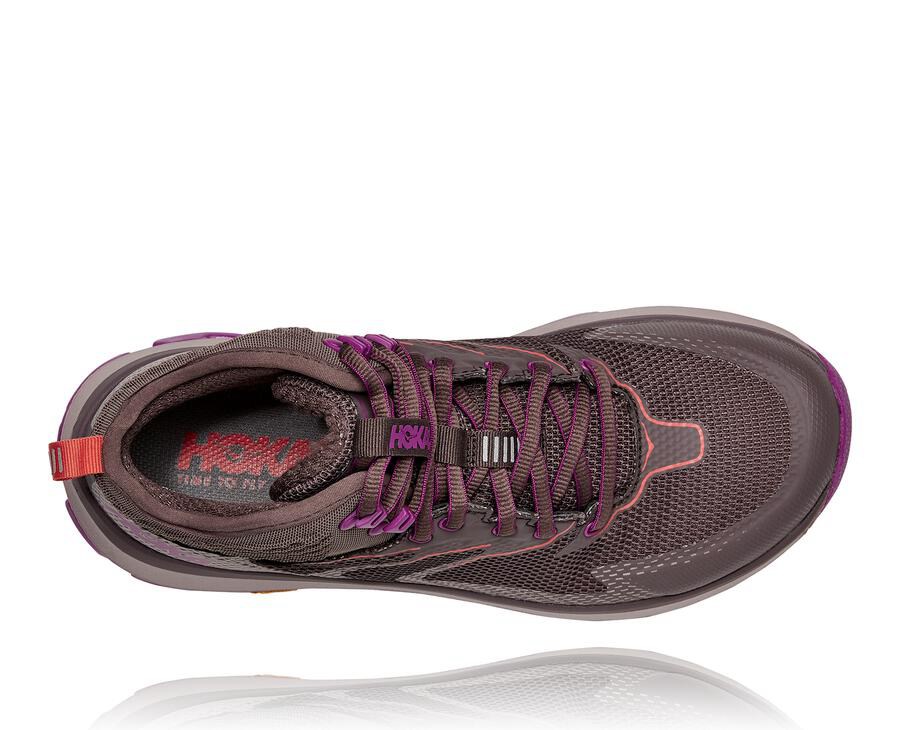 Sapatilhas Hoka One One Feminino Roxo - Toa Gore-Tex - 253-GXTCWH